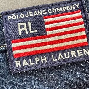 VINTAGE 1992 these are for the serious collector Ralph Lauren Polo Banner Jeans